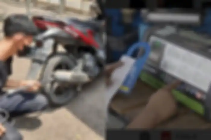 Foto ilustrasi. Ada senyawa kimia dari data uji emisi motor yang berbahaya, kalau enggak lulus enggak bisa perpanjang STNK.