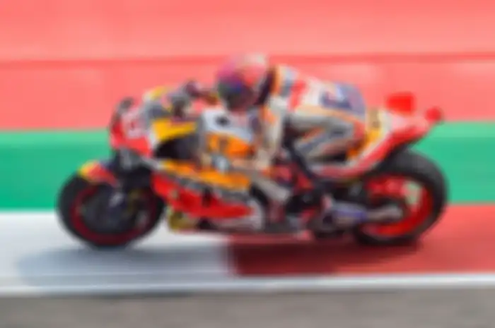 Marc Marquez berhasil raih podium ketiga di sprint race MotoGP India