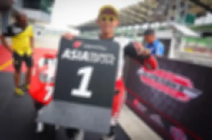 Veda Ega Pratama berpeluang jadi pembalap Indonesia pertama yang menjadi juara Asia Talent Cup. 