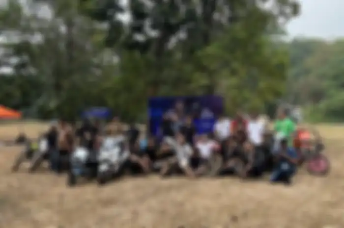 Event kumpul motor listrik EV Day Out diselenggarakan untuk pertama kalinya di Cilandak, Jakarta Selatan, Minggu (1/10/2023),
