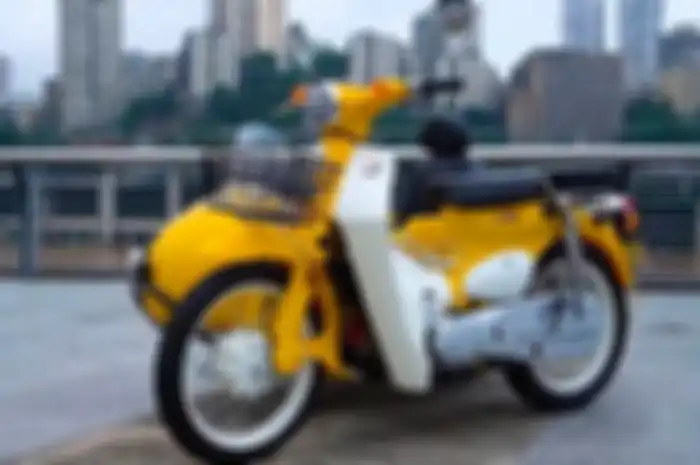 Jialing Coco, mirip modifikasi motor Honda Super Cub pakai sespan.