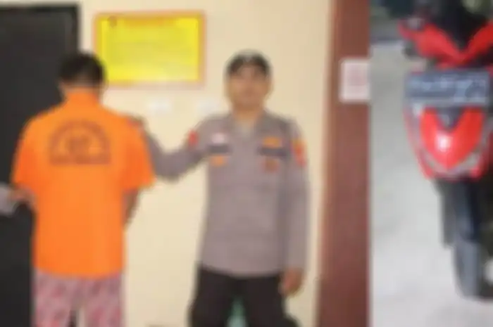 Pria asal Lampung memiliki hobi maling motor. Sudah enam kali beraksi akhirnya ketangkep juga. 