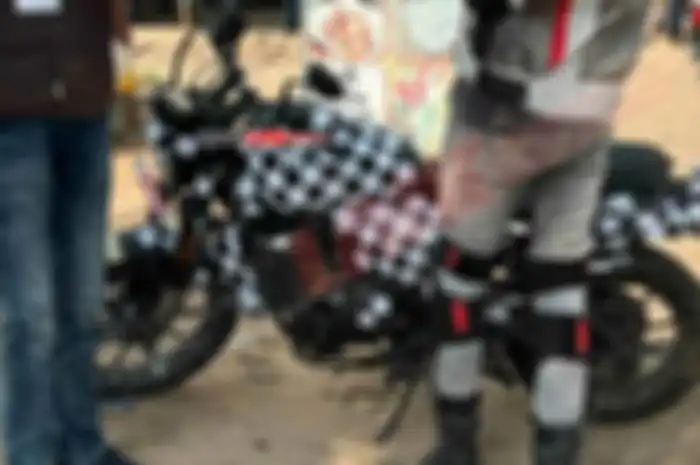 Terciduk motor baru Harley-Davidson, diyakini calon motor murah bermesin 210 cc.