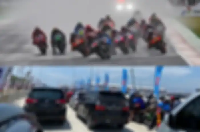 Foto ilustrasi. Sirkuit MotoGP Mandalika 2023 bisa tampung 20 ribu unit untuk parkir motor.