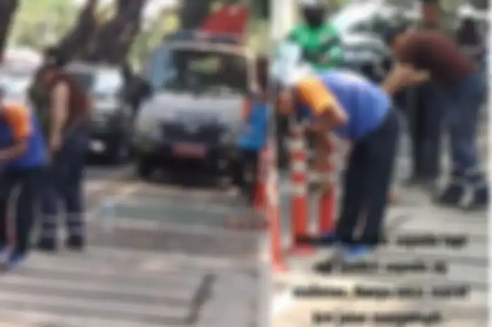 Jalur sepeda di Jakarta mulai banyak yang dibongkar karena dinilai tidak dipakai. 