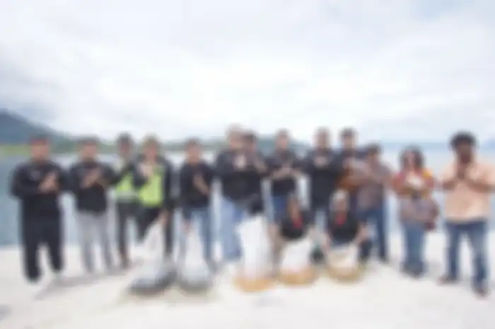 Yamaha gelar CSR pelepasan 500 benih ikan ke Danau Toba jadi rangkaian MAXi Yamaha Day di Sumatera Utara 2023.