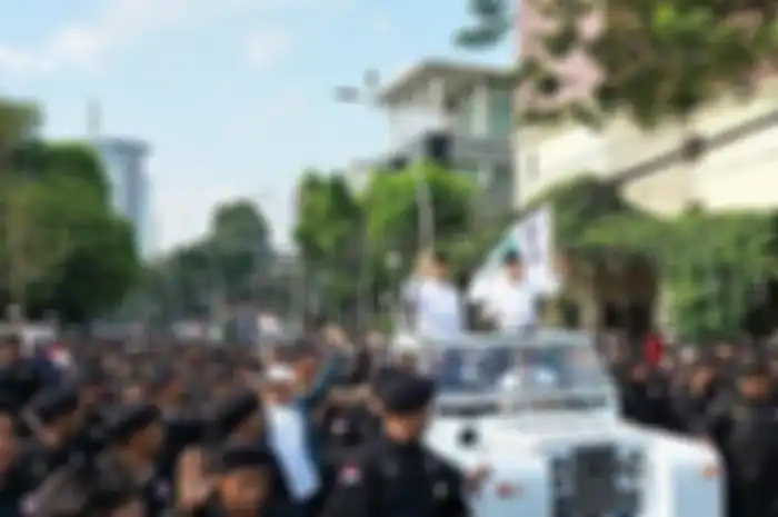 Iring-iringan Anies Baswedan ke KPU pada Kamis (19/10), para pemotor wajib waspada dengan kemacetan