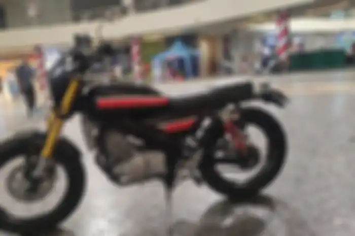 Foto ilustrasi motor kustom. Modifikasi motor custom yang sesuai dengan peraturan kustomisasi terbaru.