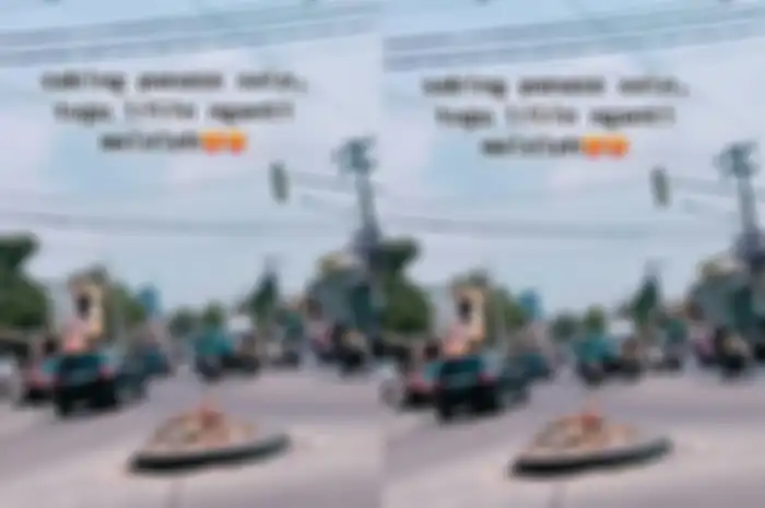 Tugu Lilin di Kota Solo viral di TikTok.