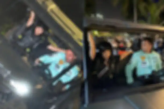 Dirgha anak Bamsoet diajak freestyle oleh Marco Giony