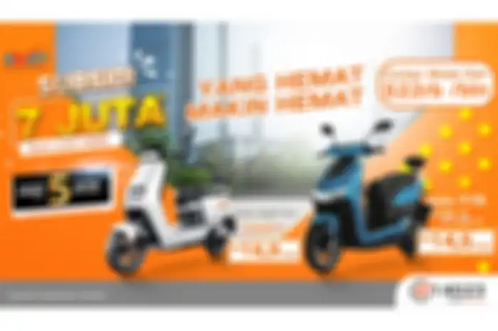 Motor listrik Yadea dapat subsidi Rp 7 juta