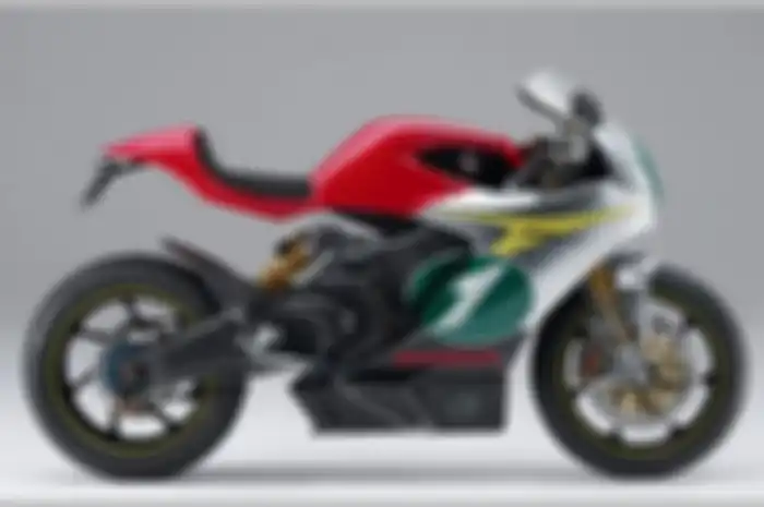 Honda RC-E punya desain retro ala motor balap lawas