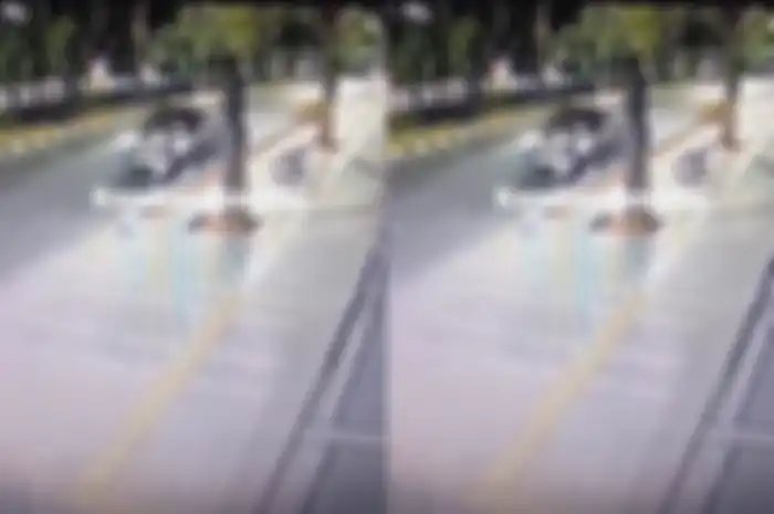 Awalnya duduk di Honda Vario, NA mental ditabrak Toyota Fortuner di Kembangan Jakarta Barat.