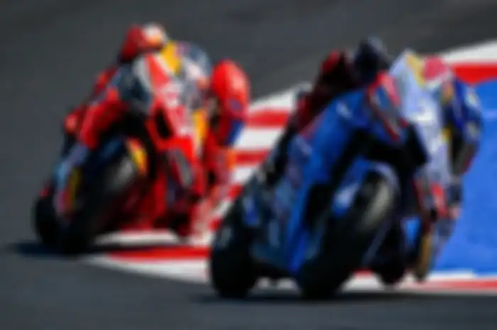 Marc Marquez (93) akan coba motor MotoGP Ducati (73), sebut-sebut Valentino Rossi.