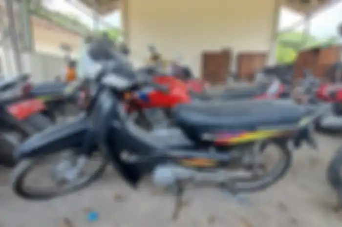 Honda Astrea Legenda, motor murah yang dilelang Rp 700 ribuan di Magetan.