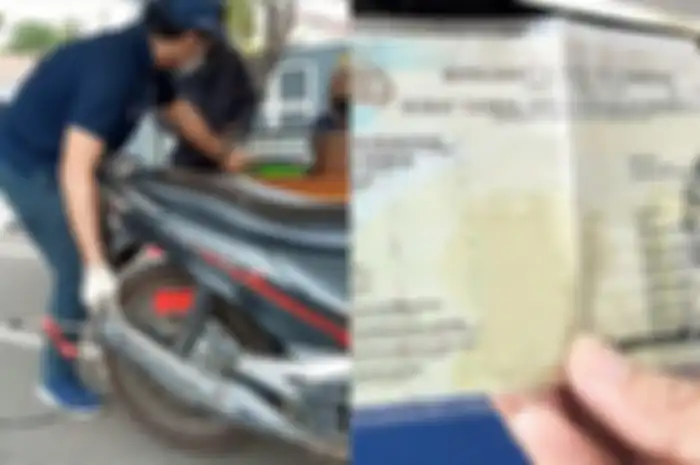 Ilustrasi. Polisi sebut hasil tes uji emisi tak jadi syarat perpanjang STNK motor. 
