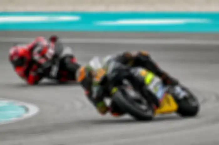 Luca Marini, adik Valentino Rossi yang dibilang jadi pengganti Marc Marquez di Repsol Honda MotoGP.