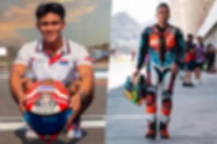 Mario Suryo Aji dan Syarifuddin Azman sama-sama balapan Moto3