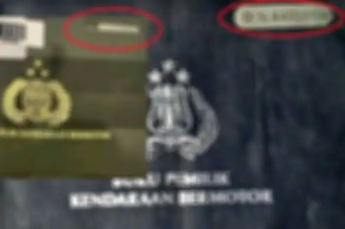 Segera cocokkan nomor BPKB di STNK