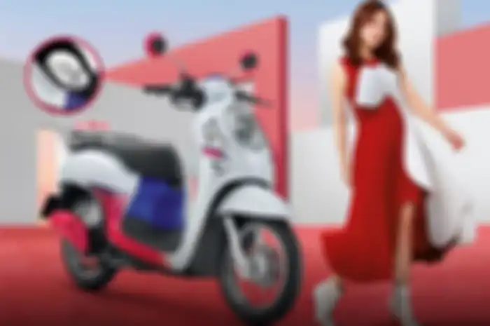 Honda Scoopy versi Urban pakai pelek jari-jari