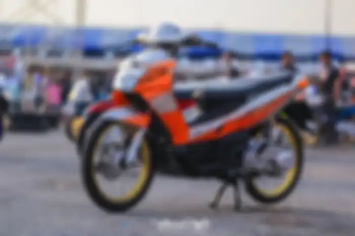 Modifikasi motor Yamaha Nouvo gaya thailook.