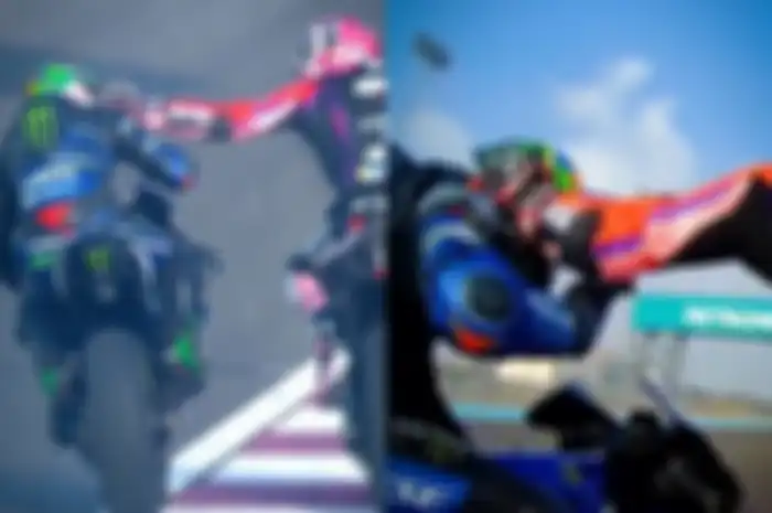 Momen Aleix Espargaro pukul murid Valentino Rossi, Franco Morbidelli di FP2 MotoGP Qatar 2023.