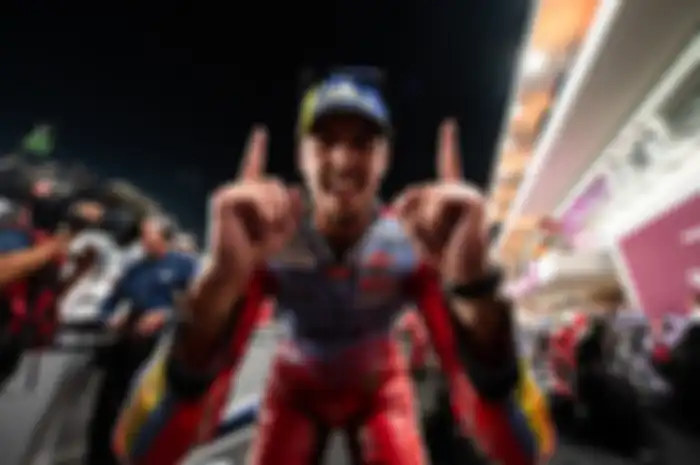 Hati Marc Marquez makin mantap gabung Gresini Racing di MotoGP 2024, apalagi lihat Fabio di Giannantonio menang MotoGP Qatar 2023, Gresini Racing skuat MotoGP satelit terkuat