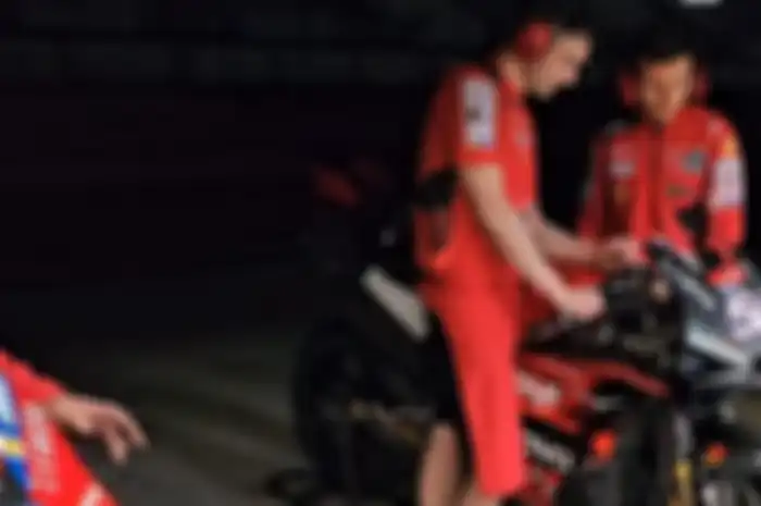 Penampakan basis motor baru Ducati Desmoedici GP24 untuk MotoGP musim depan