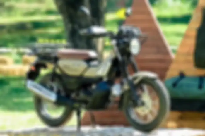 Modifikasi motor Yamaha PG-1 konsep Wanderlust Camper