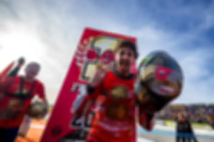 Fakta tidak banyak yang tahu Francesco Bagnaia juara dunia di MotoGP Valencia 2023 kalahkan mentornya Valentino Rossi