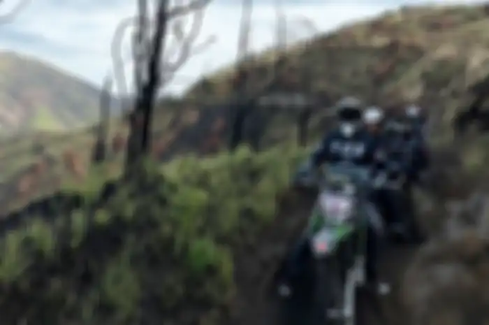 Peserta KLX Day 2023 diajak lewati pegunungan Bromo