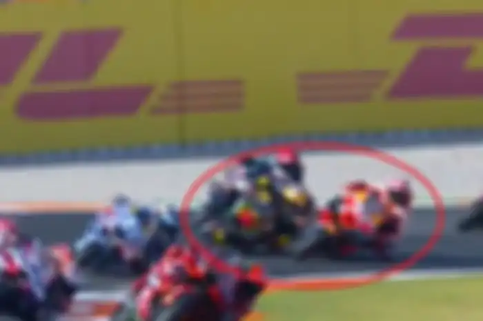 Insiden Marc Marquez dengan murid Valentino Rossi, Marco Bezzecchi di MotoGP Valencia 2023.