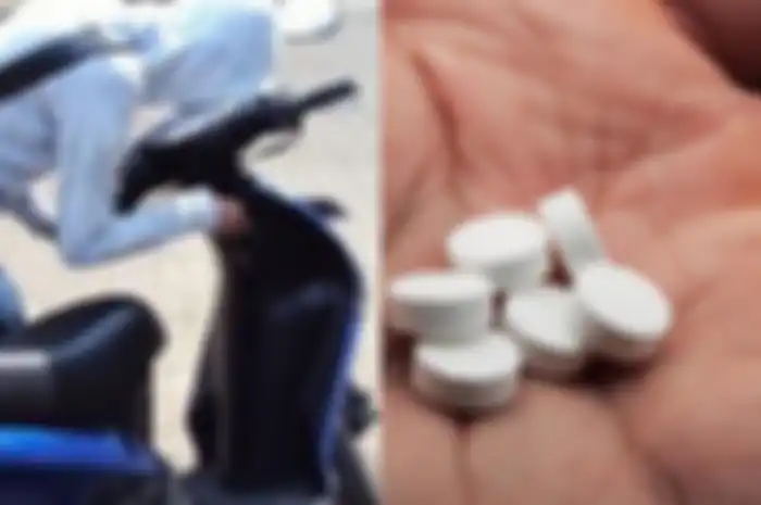 ILUSTRASI. Bocah remaja nekat curi motor demi beli obat pil koplo.