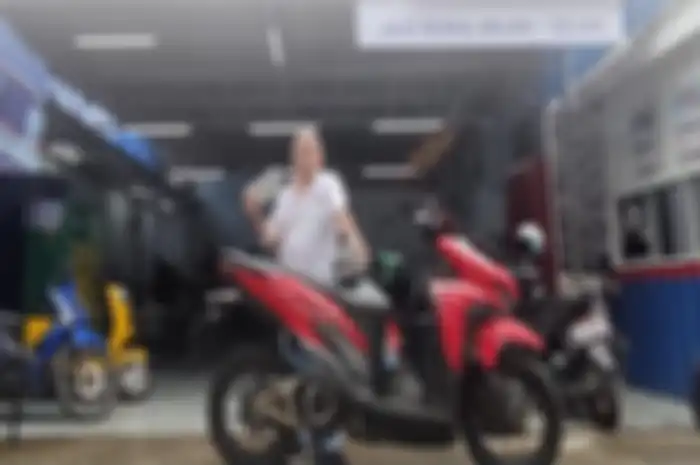 Foto ilustrasi hasil konversi atau modifikasi motor bensin jadi motor listrik dari Motoriz.
