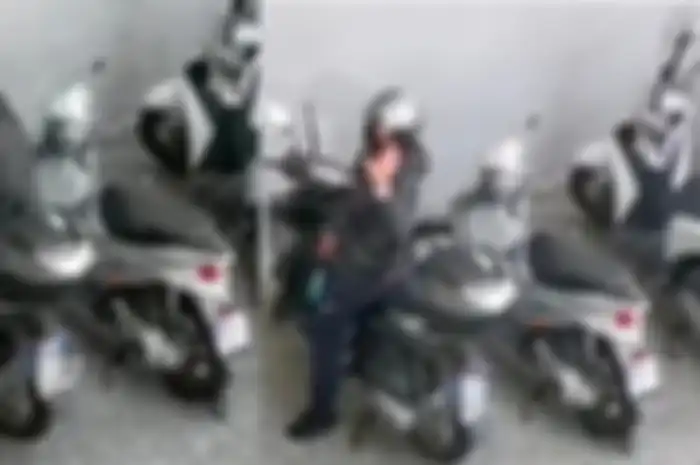 Maling motor di Italia ternyata juga suka mengincar motor Honda.