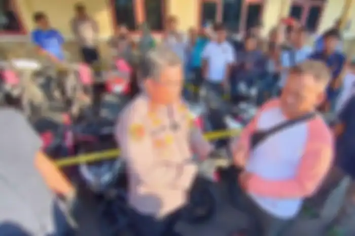 20 Motor curian yang berhasil diamankan Polres Indramayu