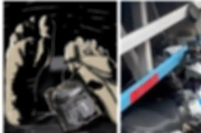 Kecelakaan maut di Jawa Tengah Honda BeAT terlipat akibat menabrak truk