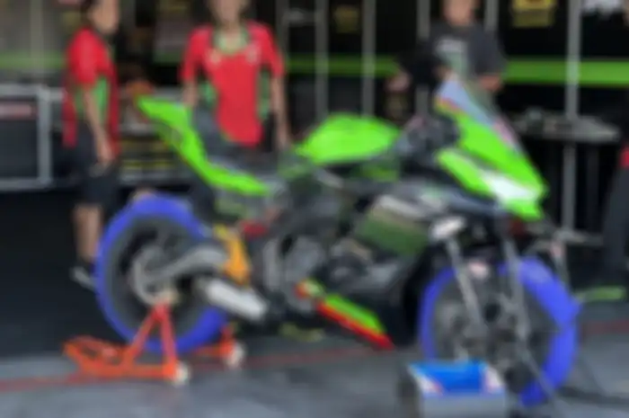 Kawasaki Ninja ZX-25R sedang dites tim Manual Tech buat ARRC