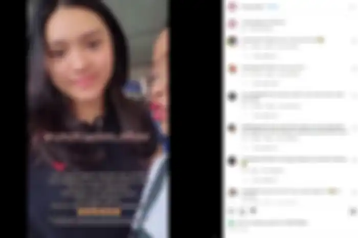 Alleia ikut antre tiket konser sang ayah