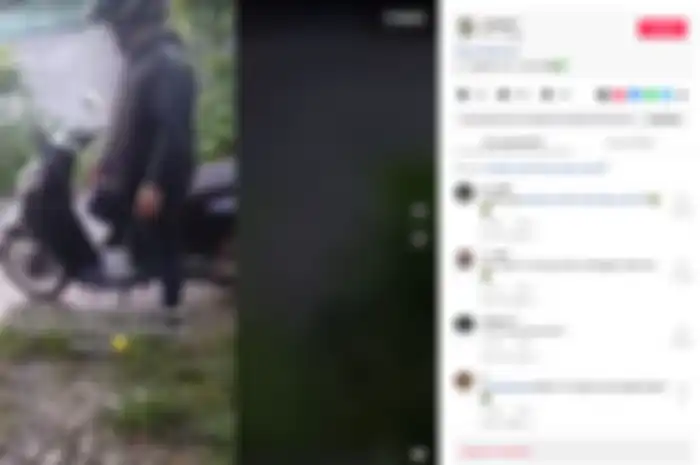 Aksi kocak kurir lupa bawa paket