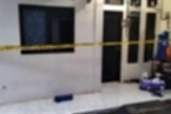 Penampakan rumah di Jagakarsa, Jakarta Selatan tempat ditemukannya 4 jasad anak yang tewas membusuk.