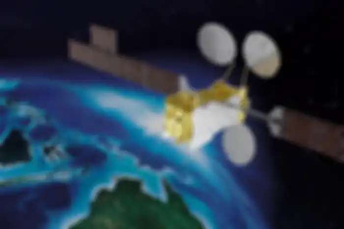 Satelit multifungsi Satria-1 milik Indonesia yang baru saja mengudara