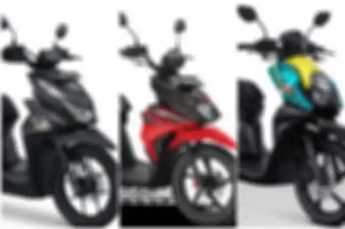 Harga motor matic adventure murah ada Honda BeAT Street, Suzuki Nex II Crossover dan Yamaha X-Ride.