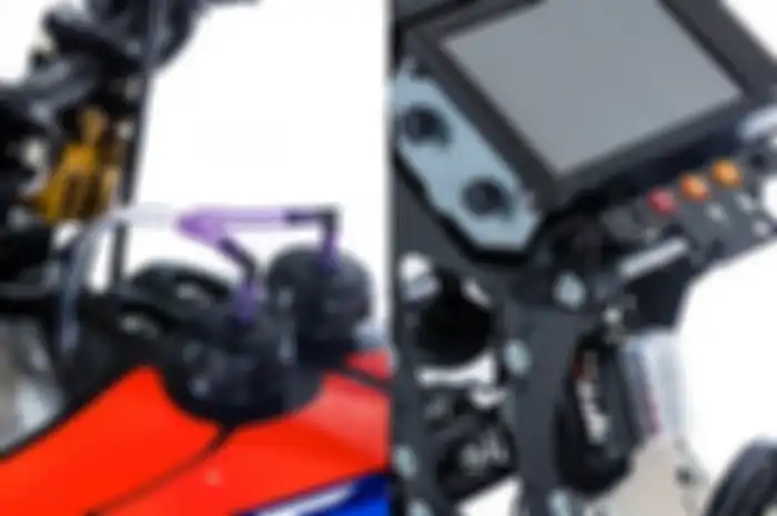 Honda CRF450RX Rally dilengkapi tangki besar dan tower