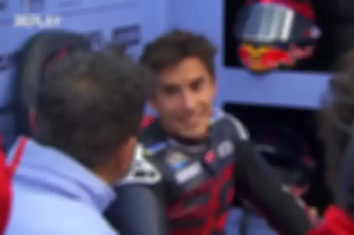 Masih ingat senyum maut Marc Marquez di tes MotoGP Valencia 2023, kode sekaligus sinyal MotoGP 2024 lancar jaya nih