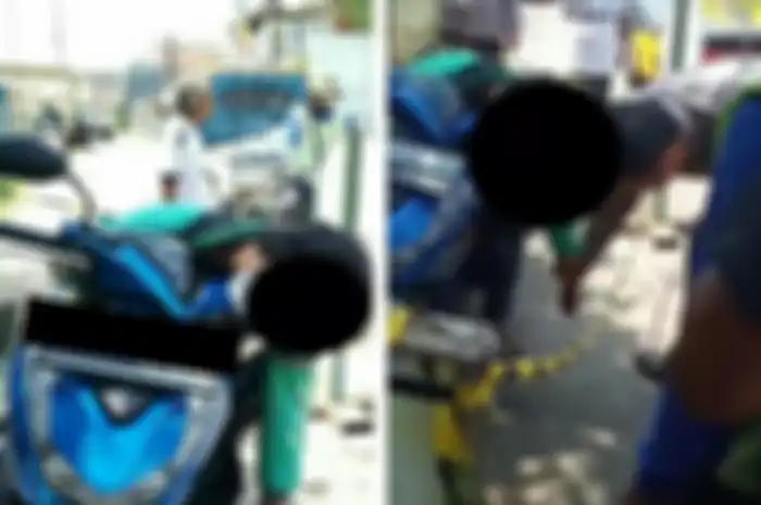 Penemuan driver ojol meninggal di atas Honda BeAT di Banyumas.