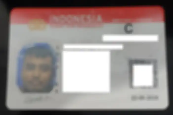 Foto ilustrasi SIM C. SIM mati atau masa berlakunya habis saat libur nataru tinggal perpanjang.