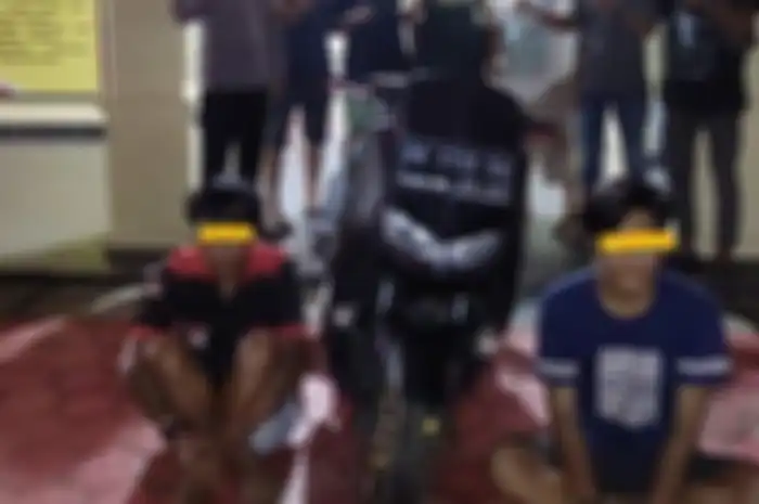 Dua maling di Bangka Barat dibekuk polisi karena mencuri motor Yamaha NMAX.