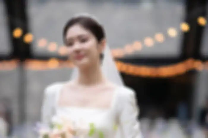 Jang Nara saat menikah