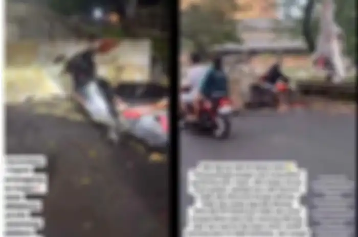 Kecelakaan di Flyover kemayoran akibat jalan ditutup tanpa pemberitahuan
